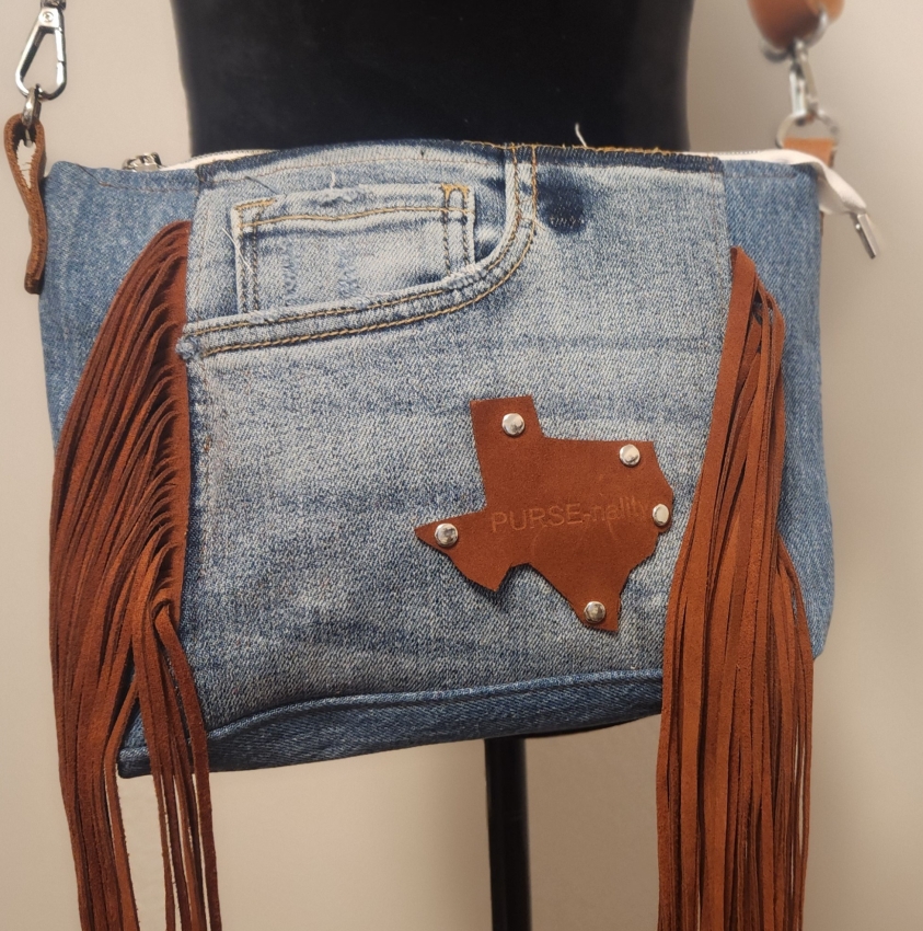 Denim Cowgirl Handbag 4
